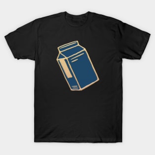 Milk Box Blue Gold Vintage T-Shirt